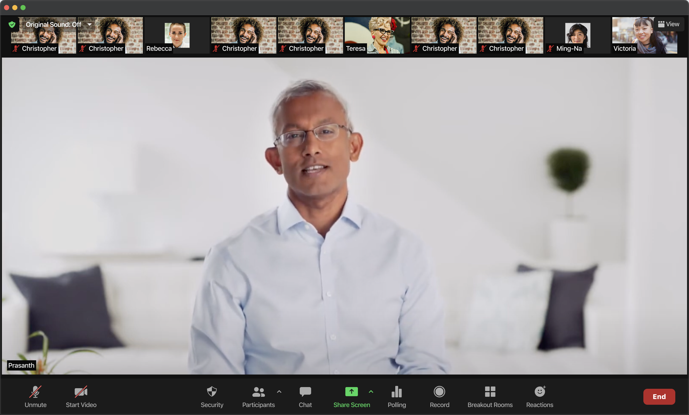 Modal video thumbnail